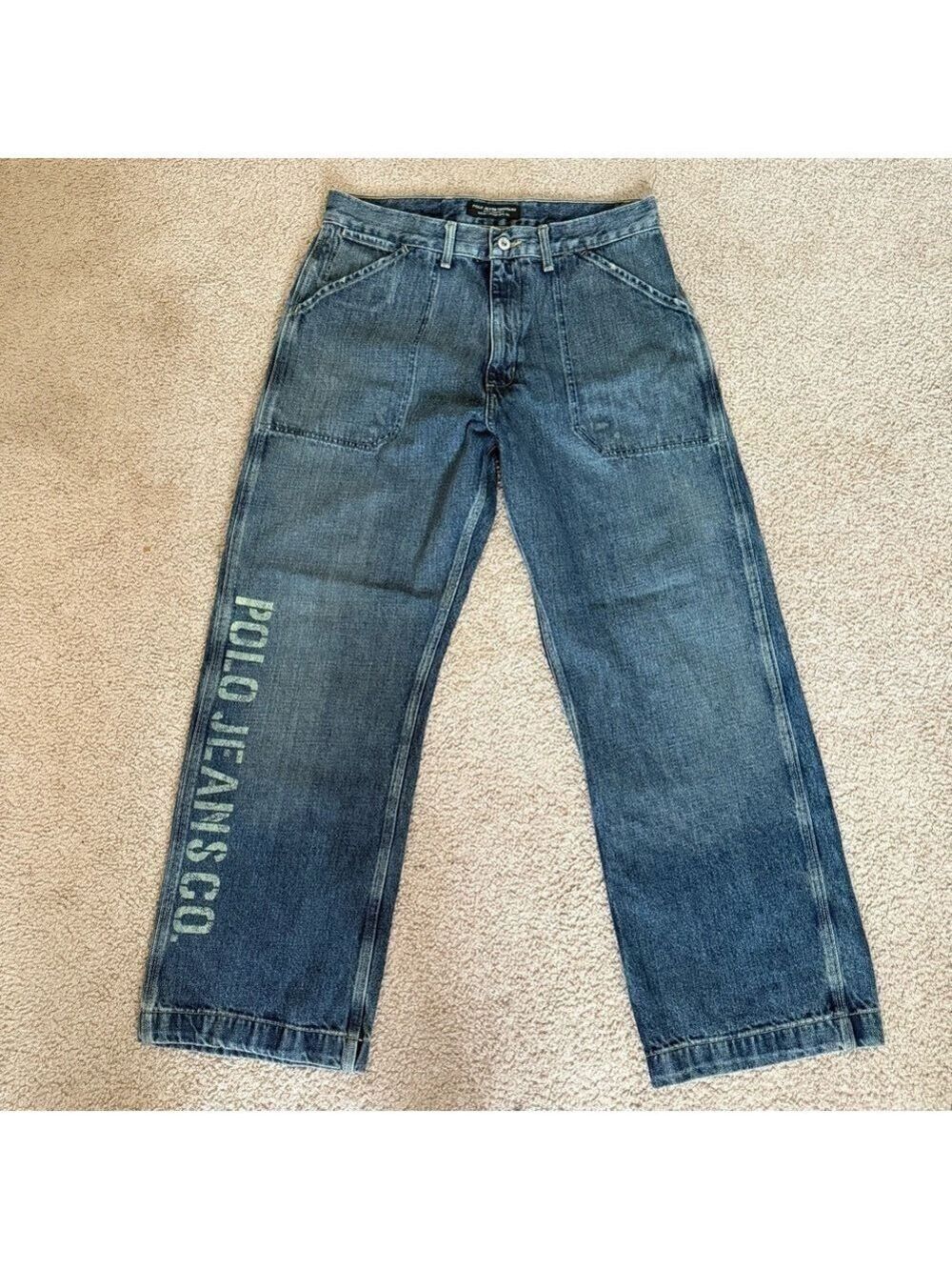 Y2K Vintage Ralph LaurenPolo Carpenter Skater Jeans